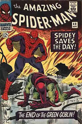 Buy Marvel Amazing Spider-Man 40 10/66 RAW F • 174.20£