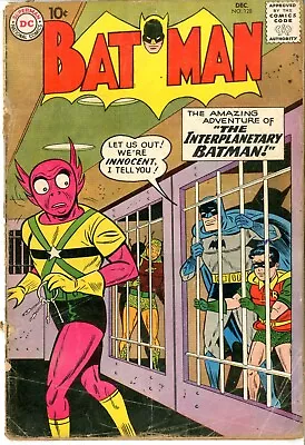 Buy Batman  # 128   GOOD   Dec. 1959    Cover Detached   The Amazing Adventure Of    • 55.97£