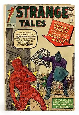 Buy Strange Tales #111 GD/VG 3.0 1963 • 144.77£