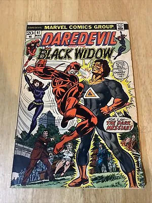 Buy Daredevil #97 – Marvel 1973 – First Appearance Of …The DARK MESSIAH!!! • 8.04£