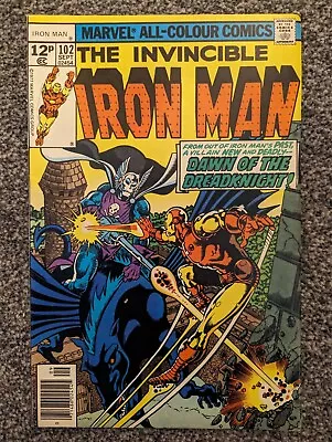 Buy Iron Man 102. 1977. 1st Dreadknight, Frankenstein's Monster. Combined Postage • 5.99£
