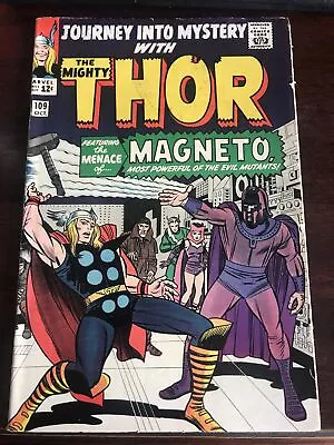 Buy Journey Into Mystery #109 (10/64) THOR / Magneto Cover & 1st Crossover • 315.34£