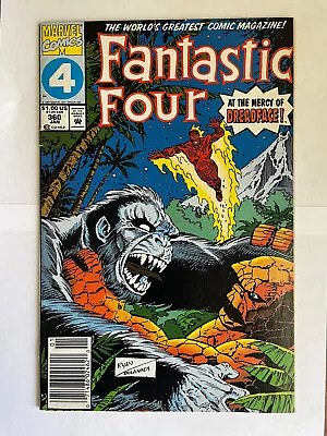 Buy Marvel Comics Fantastic Four, At The Mercy Of Dreadface #360, Jan 1992 Paul Ryan • 3.15£