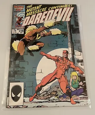 Buy Daredevil #238 Marvel Comic Near Mint Sabretooth January 1987 • 5.99£