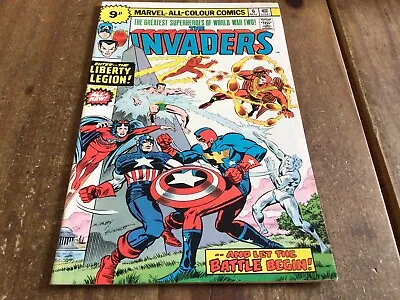 Buy Vintage Marvel All-Colour Comics The Invaders No. 6 May 1976 • 3£