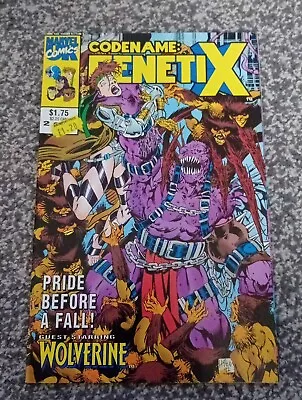 Buy Codename: Genetix # 2  Marvel Comic  (wolverine) 1993 • 1.70£