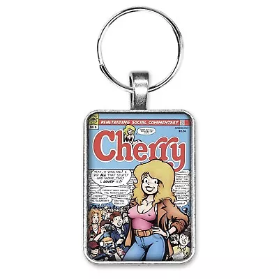Buy Cherry #5 Cover Pendant With Key Ring And Necklace Comic Book Jewelry Poptart • 12.30£
