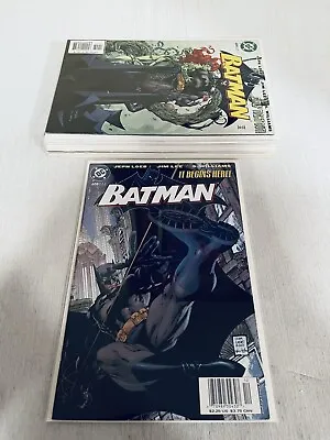 Buy Batman 608-619 COMPLETE HUSH STORY Jim Lee Jeph Loeb KEYS 609 DC 2002 • 101.68£