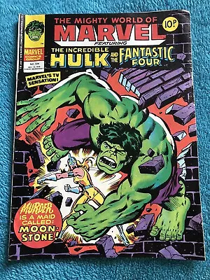 Buy Mighty World Of Marvel INCREDIBLE HULK & THE FANTASTIC FOUR #324 Dec 1978 Comics • 6.99£
