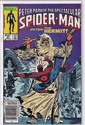 Buy Spectacular Spider-Man (1984) #97 First Jonathan Onn (the Spot) NM- Newsstand • 7.89£