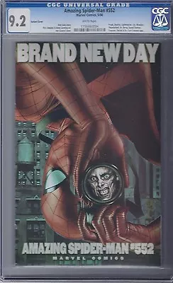Buy Amazing Spider-man Vol 1 # 552 CGC 9.2 Marvel Variant Cover • 28.14£