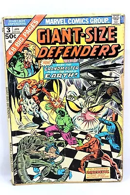 Buy Giant-Size Defenders #3 Daredevil 1st Korvac Appearance 1975 Marvel Comics PR/FR • 26.72£