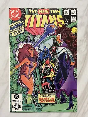 Buy The New Teen Titans (1982) #23 VF/NM 1st App Blackfire & Vigilante • 6.29£