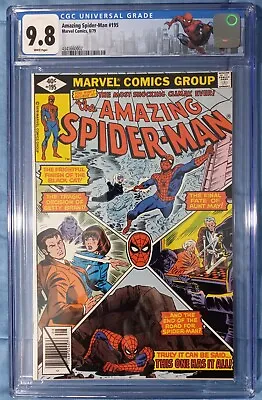 Buy Amazing Spider-Man #195 CGC 9.8 Origin & 2nd Appearance Black Cat Custom Labe1 • 260.89£