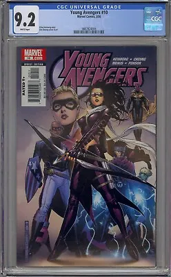 Buy Young Avengers #10 Cgc 9.2 Hawkeye Cover Kate Bishop • 23.74£