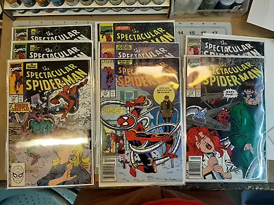 Buy The Spectacular Spider-Man Lot, #164-166, 172-175 (Marvel, 1990) • 15.99£