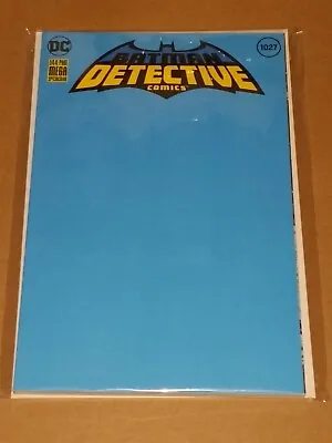 Buy Detective Comics #1027 Blank Variant Nm+ (9.6 Or Better) November 2020 Dc Comics • 9.95£