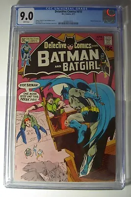 Buy Detective Comics #410 (CGC 9.0) VF/NM, 1971, Batgirl Back-up, Neil Adams Art • 158.08£