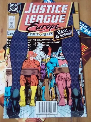 Buy Justice League Europe 6 1989 VF+ DC Comics Flash Power Girl - P&P Discounts • 0.99£