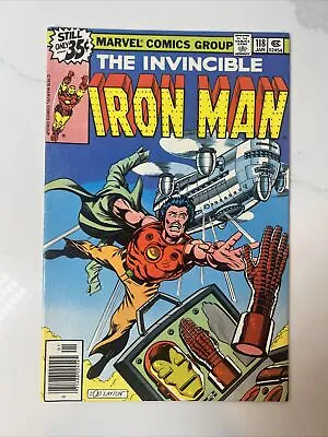 Buy The Invincible Iron Man #118 (1979) 1st App Of James  Rhodey  Rhodes • 32.16£