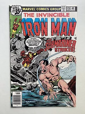 Buy The Invincible Iron Man #120 Marvel Comics 1979 1st App Justin Hammer Namor • 20.02£