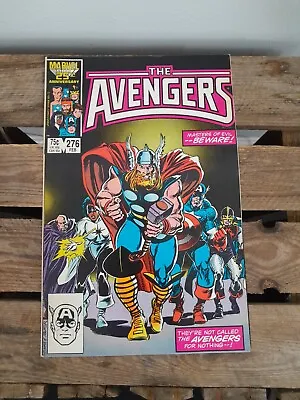 Buy Marvel The Avengers Vol 1 No 276 Feb 1987 Masters Of Evil  • 2.99£