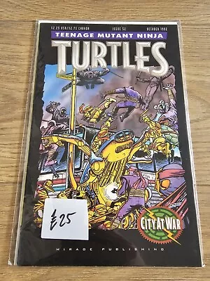 Buy Teenage Mutant Ninja Turtles City At War #52 • 25£