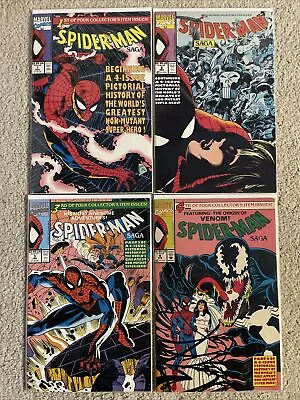 Buy Spider-man SAGA #1-4 Complete 1st Series Set 1991 Marvel Comics Lot Biography • 11.95£