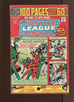 Buy Justice League Of America #116/ 100 Pages/1st Golden Eagle Appearance (5.0) 1974 • 7.88£
