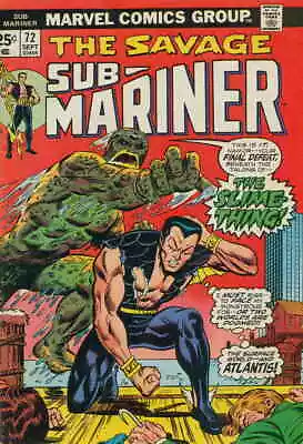 Buy Sub-Mariner, The (Vol. 2) #72 FN; Marvel | Prince Namor The Savage - We Combine • 12.64£