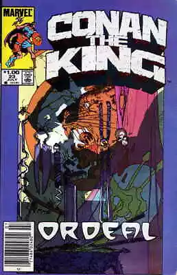 Buy Conan The King #23 (Newsstand) FN; Marvel | Kaluta - We Combine Shipping • 2.96£