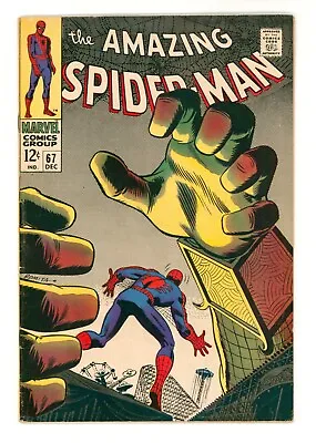 Buy Amazing Spider-Man #67 FN+ 6.5 Versus Mysterio • 85£