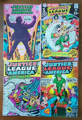 Buy Justice League Of America #65 67 68 69 - Lot Neal Adams Red Tornado Wonder Woman • 31.62£