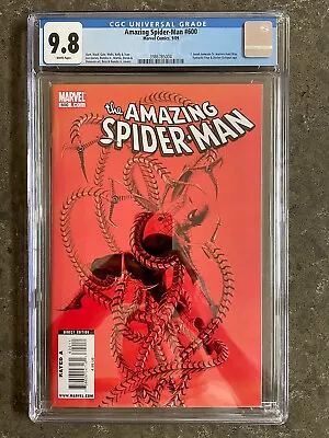Buy Amazing Spider-Man #600 Alex Ross Cover - CGC 9.8 • 76.06£