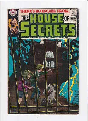 Buy House Of Secrets #81 [1969 Vg-] 1st Abel!   Dc Comics • 98.54£