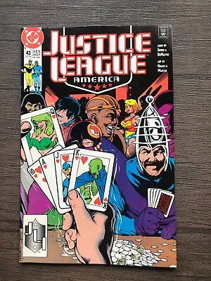 Buy DC COMICS.JUSTICE LEAGUE AMERICA # 43 VFN- (1990)  GIFFEN. De MATTEIS.  • 0.85£