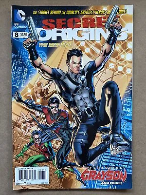 Buy Dc Comics Secret Origins #8 • 3.99£