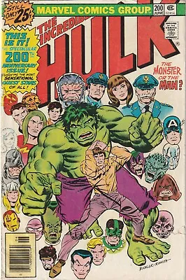 Buy Incredible Hulk #200 Anniversary With MVS Marvel 1976 • 3.15£