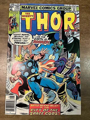 Buy The Mighty Thor 284, 1979, Newstand Addition • 4.73£