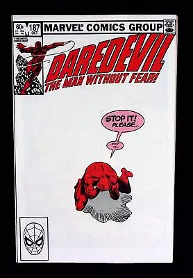 Buy DAREDEVIL #187 Oct 1982 Black Widow Classic Frank Miller White Cover & Story NM/ • 15.98£