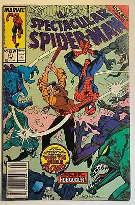 Buy SPECTACULAR SPIDERMAN 147 / MARVEL English Comic / 6.0 FN + / 1989 • 4.31£
