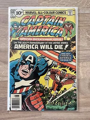 Buy Marvel Comics Captain America #200 1976 Bronze Age • 16.99£