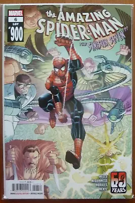 Buy Amazing Spider-man #6  A  (lgy #900)..wells/mcguinness.marvel 2022 1st Prints.nm • 7.99£