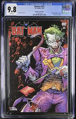 Buy BATMAN #251 NYCC Exclusive Battle Damage Joker - Tyler Kirkham CGC 9.8 • 107.81£