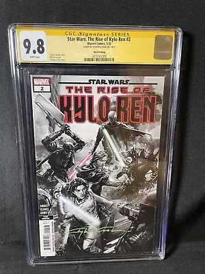 Buy Star Wars: The Rise Of Kylo Ren #2 CGC SS 9.8 - 3rd Print - Signed Clayton Crain • 78.65£