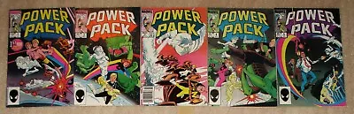 Buy Power Pack #1,2,3,4,5 (Marvel Comics, 1984) • 9.50£