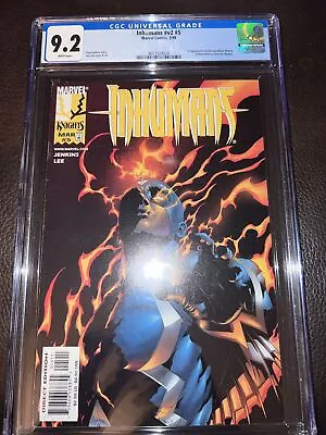 Buy Inhumans #5 V.2 Marvel Comics 1999 CGC 9.2 1st Appearance Of The New Black Widow • 67.72£