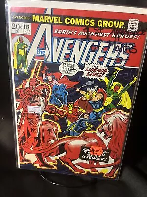 Buy Avengers #112! 7.5/8.0! 1st Mantis 🔑 1st Pantha! Don Heck! Marvel 1973 • 40.21£