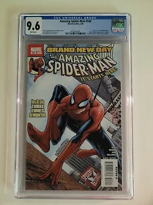 Buy Amazing Spider-Man #546 CGC 9.6 1st Appearance. Jackpot Mr. Negative • 47.30£