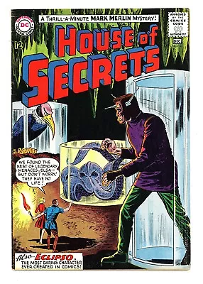 Buy House Of Secrets #63 6.0 Eclipso Appearance Ow Pgs 1963 • 24.91£